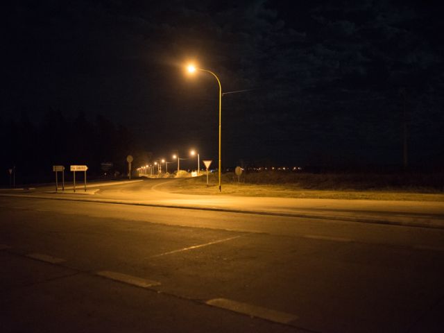 Quedó formalmente inaugurado el derivador vial de acceso norte con su luminaria