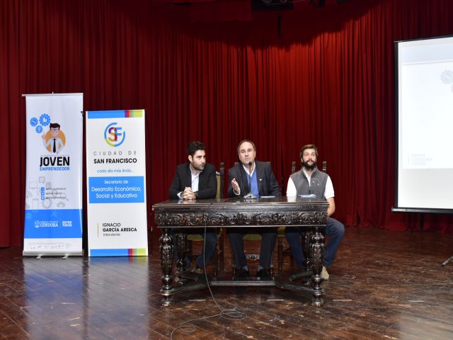 Se presentó el Programa Provincial de Apoyo al Joven Emprendedor