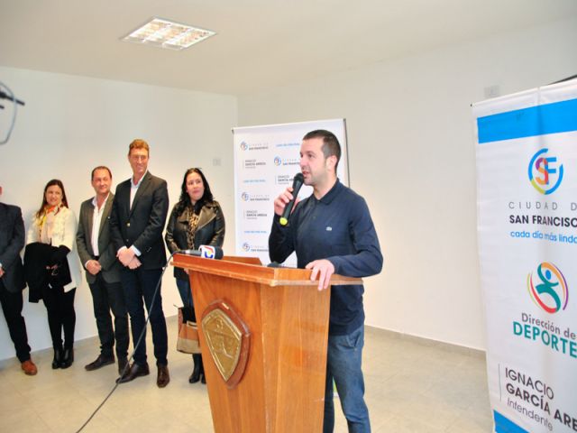 García Aresca anunció la puesta en marcha de primera Escuela Municipal de Deporte Adaptado de la provincia