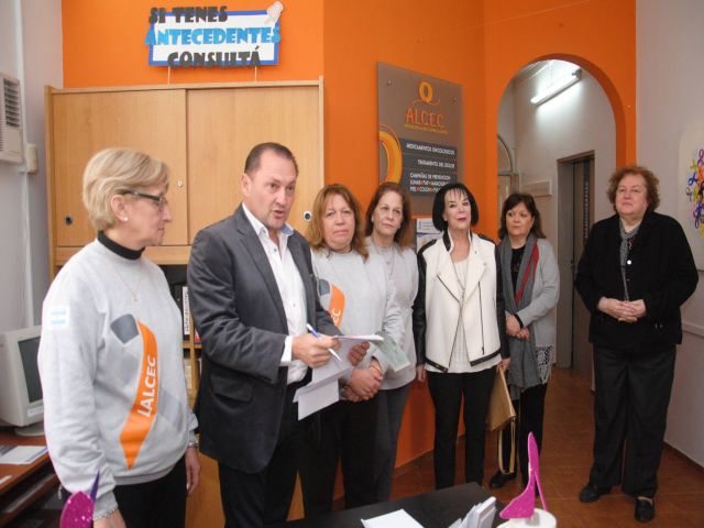 El municipio entregó subsidio a Lalcec San Francisco
