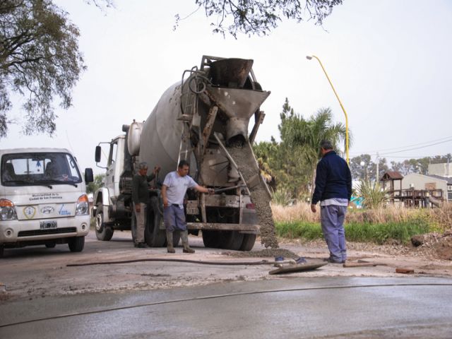Siguen los trabajos de bacheo 