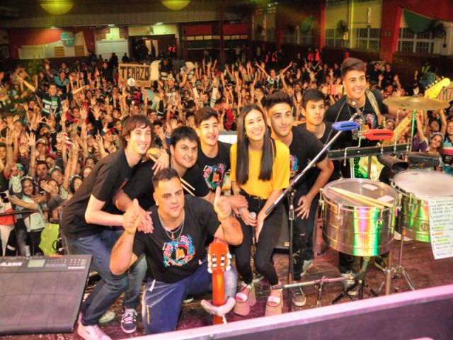 Los estudiantes festejaron su día en San Francisco