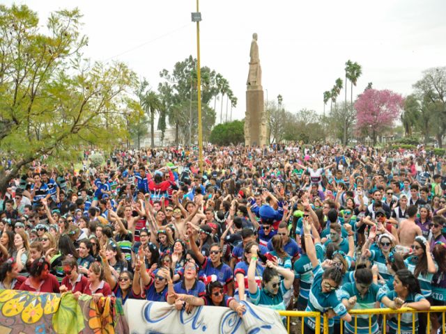 Los estudiantes festejaron su día en San Francisco