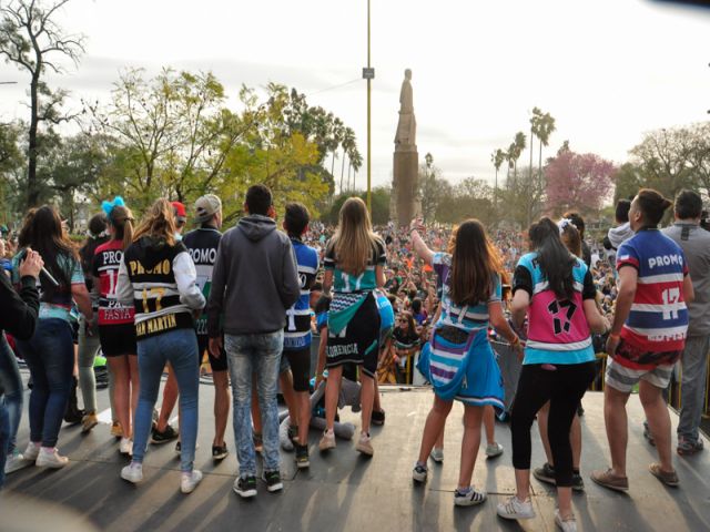 Los estudiantes festejaron su día en San Francisco