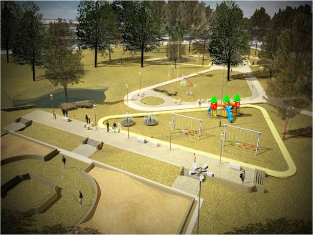 Llaryora y García Aresca anunciaron la refuncionalización del Parque Cincuentenario