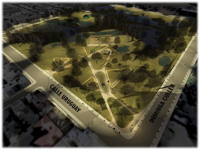 Llaryora y García Aresca anunciaron la refuncionalización del Parque Cincuentenario