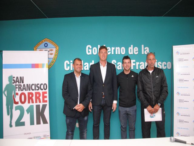 Anunciaron la primera media maratón SAN FRANCISCO CORRE 21K