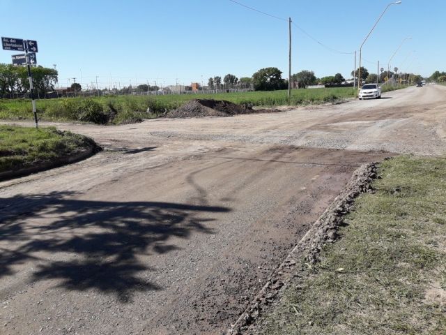 Arreglo de calles de tierra