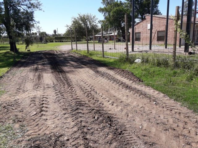 Arreglo de calles de tierra