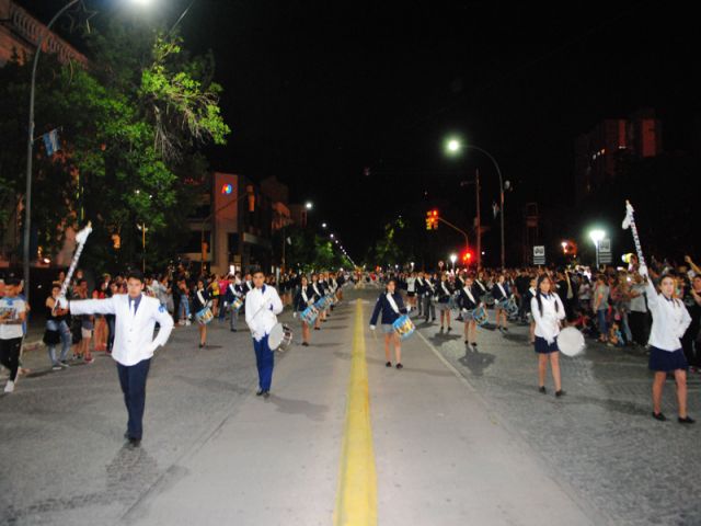 Se concretó una nueva Retreta de Bandas de la ciudad