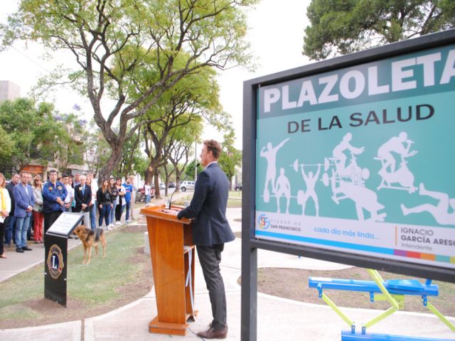 Quedó inaugurada la tercera Plazoleta de la Salud