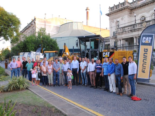 El municipio presentó 5 nuevos vehículos 