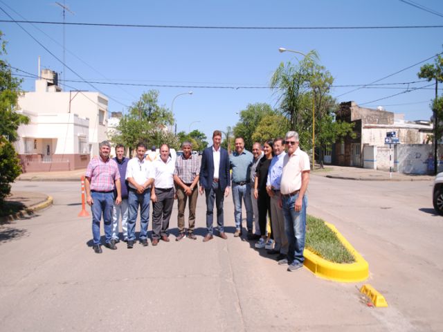 Inauguraron la refuncionalización de Bv. Roca