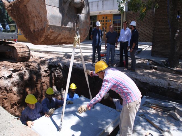 Cuenca Independencia: la obra se ejecuta a buen ritmo 