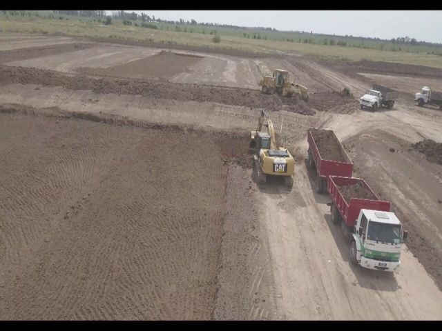 Cloaca máxima: Nación, provincia y municipio supervisaron avance de obra 