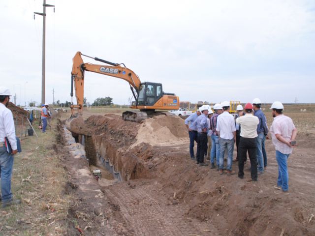 Cloaca máxima: Nación, provincia y municipio supervisaron avance de obra 