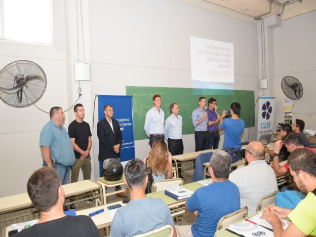 Comenzó el cursado del Diplomatura en Gestión Deportiva en Organizaciones Sociales