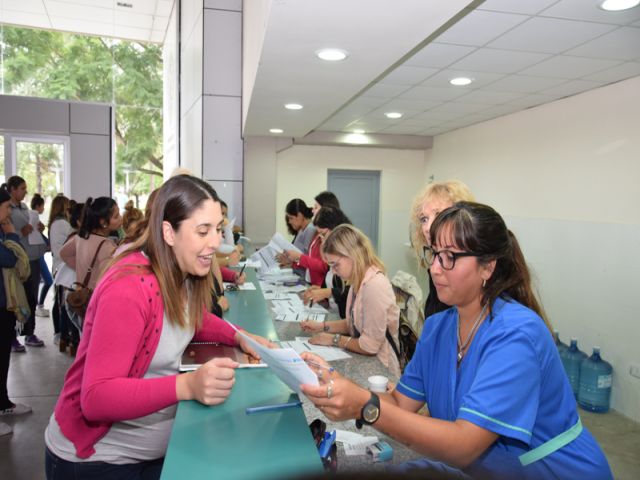 Embarazadas participaron de una jornada sobre maternidad 