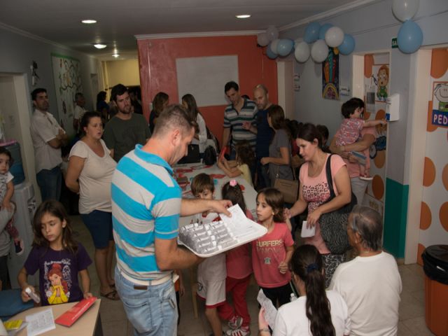 Alrededor de mil dosis en la segunda 