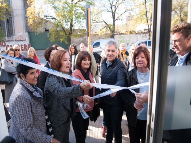 Quedó inaugurada la sede la obra social de amas de casa en San Francisco
