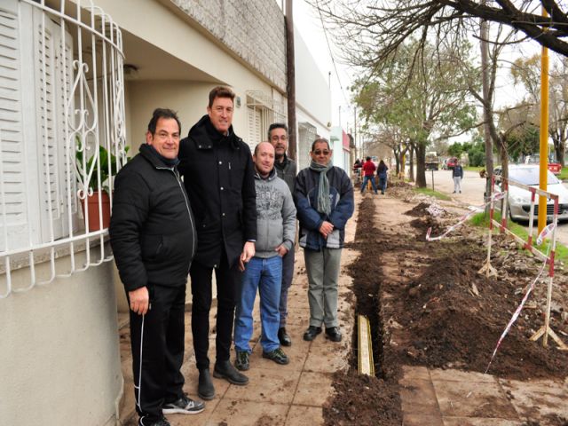 Comenzaron los trabajos para llevar el gas natural a Bº San Francisco