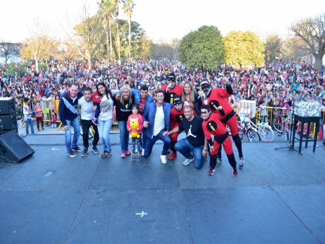 Multitudinario festejo del Día del Niño en la ciudad