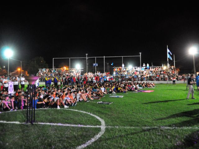Quedó inaugurado el 43º Campeonato Nacional de Baby Fútbol