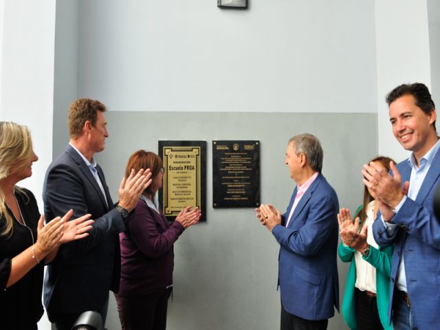 Quedó oficialmente inaugurada la nueva escuela ProA