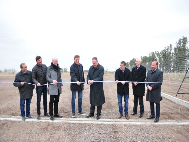 San Francisco inauguró la nueva Playa de Contenedores en el Parque Industrial 