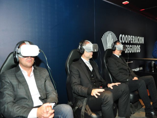 Concientización vial: simulador de realidad virtual pasó por la ciudad