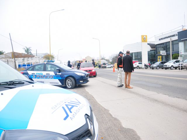 Continúan los controles vehiculares en la ciudad