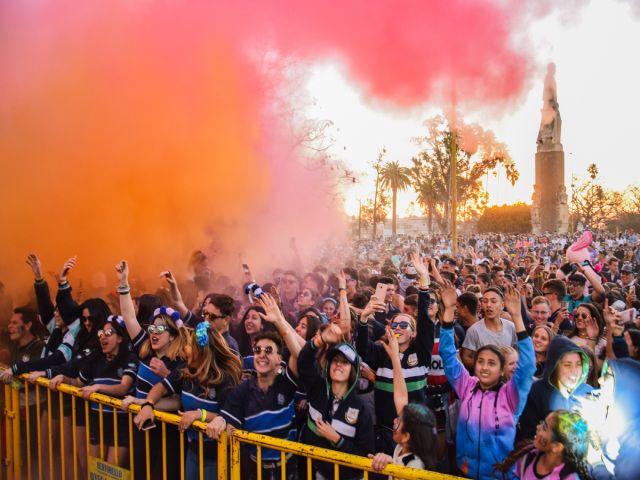 Los jóvenes de la ciudad disfrutaron de la Estudiantina 2019 