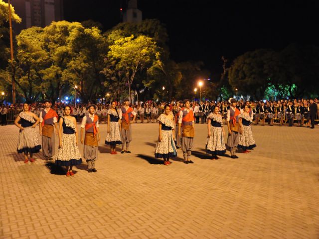 Se llevó a cabo la tradicional Retreta de Bandas Lisas