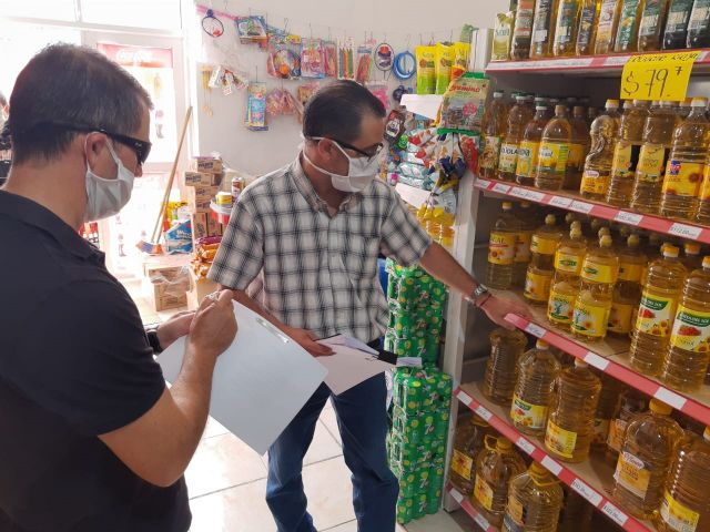 El municipio controla el cumplimiento de los precios máximos
