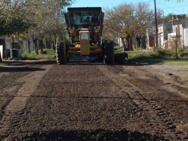 El municipio realizó diferentes tareas en barrio La Milka