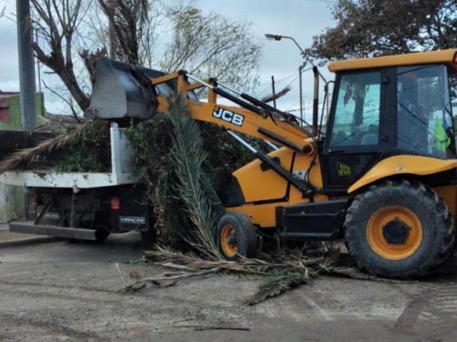 El municipio realizó diferentes tareas en barrio La Milka