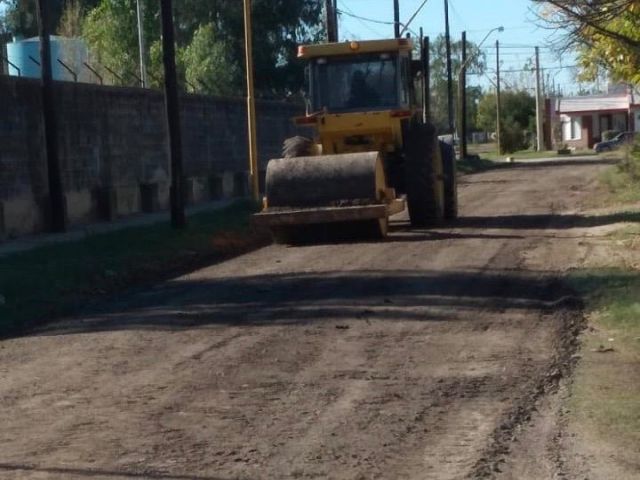 El municipio realizó diferentes tareas en barrio La Milka