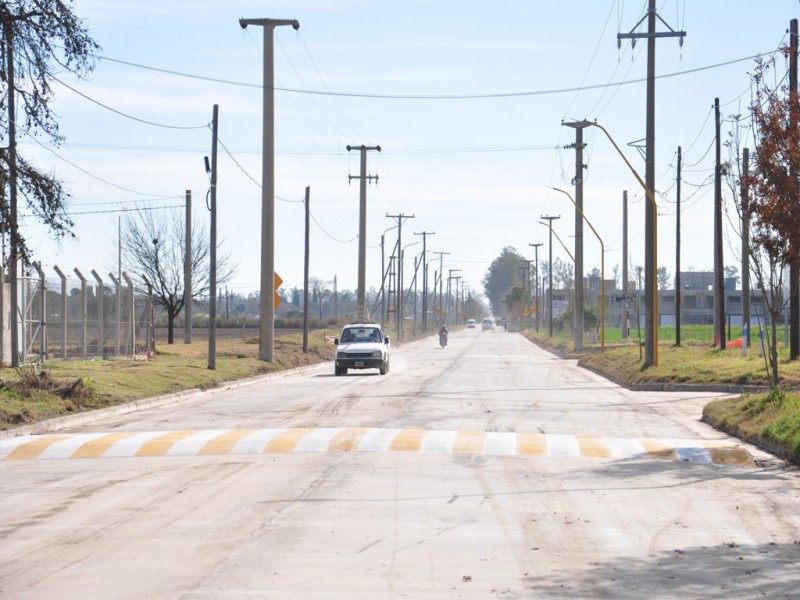 Culminaron los trabajos de pavimentación de Av. de la Universidad