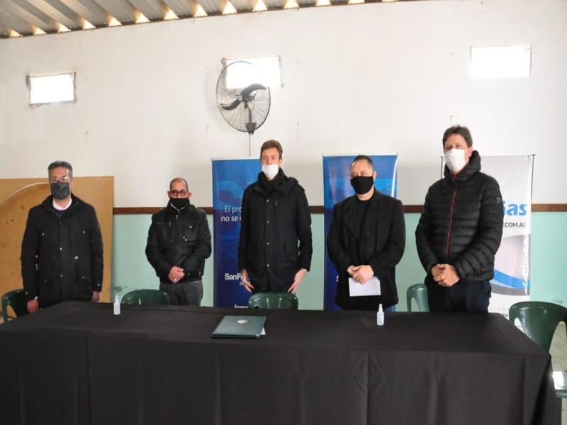Se anunció red de gas natural para loteo Brisas del Sur