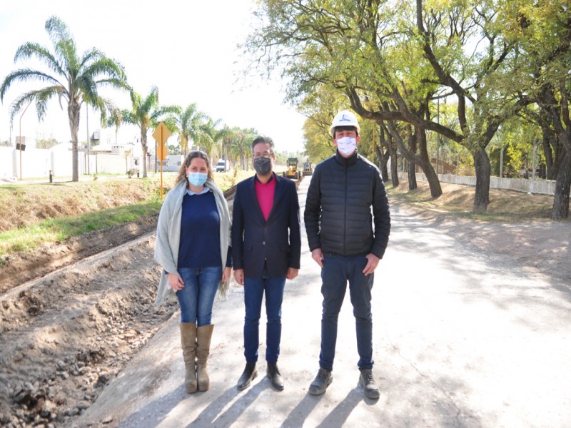 Comenzó el ensanche de Av. Primeros Colonizadores