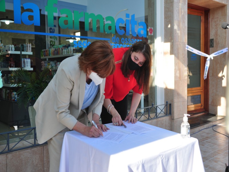 Quedó inaugurada la farmacia de OSSACRA en la ciudad
