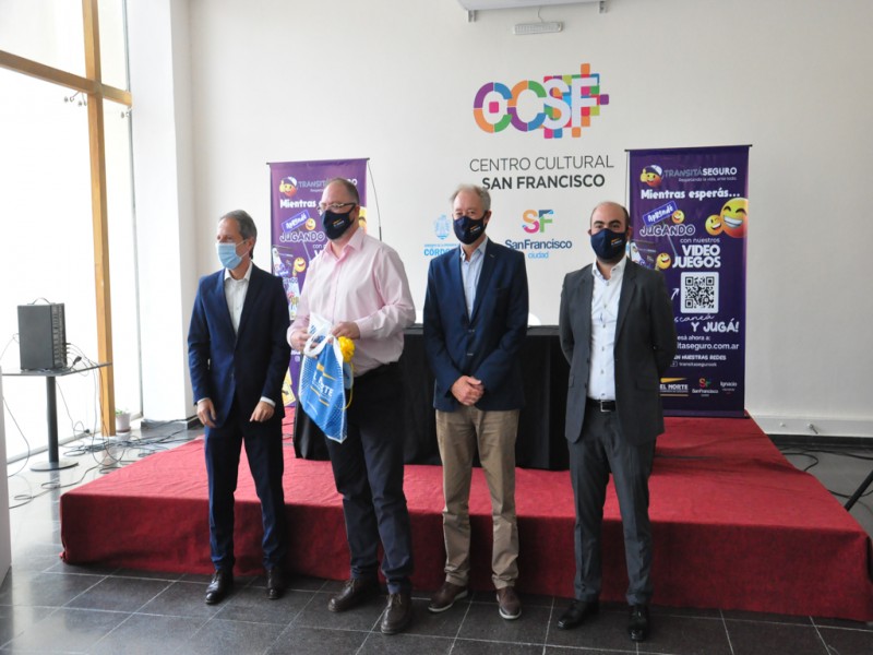 Entregaron premios a los ganadores en el marco de la campaña TRANSITÁ SEGURO