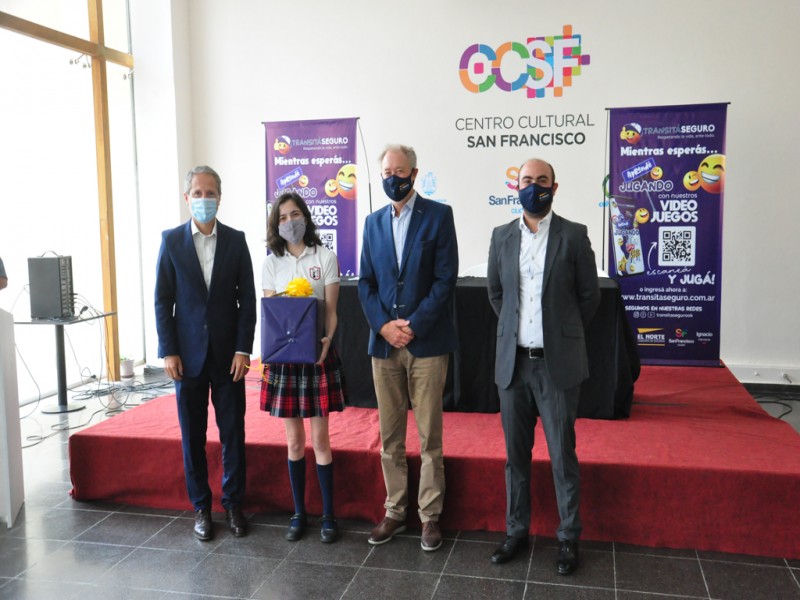 Entregaron premios a los ganadores en el marco de la campaña TRANSITÁ SEGURO