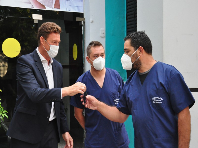 El municipio adquirió una nueva ambulancia para traslado de emergencia