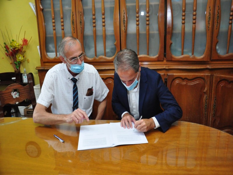 Municipio firmó novedoso convenio de pasantías con la Dirección General de Educación Técnica y Formación Profesional