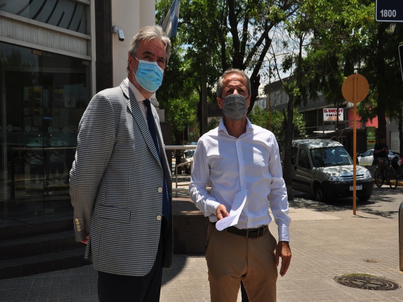Seguridad vial: el intendente recibió al especialista Horacio Botta Bernaus