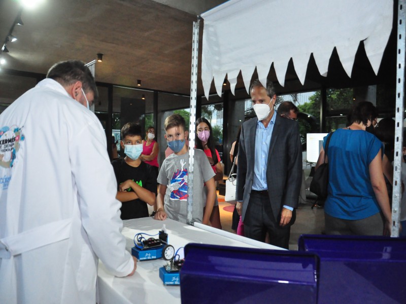 Los más pequeños disfrutaron de la Kermes de Ciencia y Tecnología en la Tecnoteca