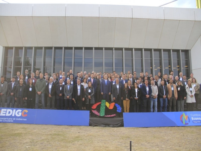 Bernarte participó de la segunda edición de la Cumbre Mundial de Economía Circular