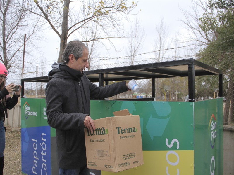 San Francisco ya cuenta con su segundo Punto Verde municipal
