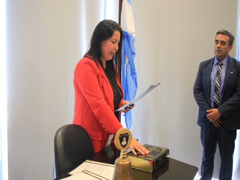 El actual Presidente del Honorable Concejo Deliberante Gustavo Klein, asumió el cargo del Ejecutivo Municipal